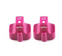 Go Inks 2 cartucce d'inchiostro Magenta per sostituire HP 363M (XL Capacità) compatibile/non OEM per stampanti HP Photosmart