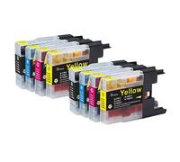 Go Inks 2 Set di 4 Cartucce d'inchiostro per sostituire Brother LC1280XL compatibile/non-OEM per Stampanti Brother MFC (8 Inchiostri)