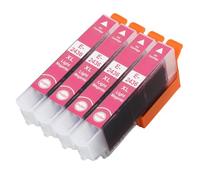 Go Inks 4 Cartucce di inchiostro Magenta Chiaro per sostituire Epson T2436 (24XL Series) compatibile/non originale per Stampanti Epson Expression Photo