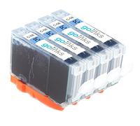 Go Inks 4 cartucce d'inchiostro Photo Cyan per sostituire Canon CLI-8PC compatibili/non OEM per stampanti Pixma, ad alta capacità