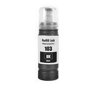 Go Inks Cartuccia d'inchiostro compatibile 103Bk di ricambio per stampanti Epson EcoTank - 70 ml
