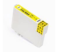 Go Inks Cartuccia d'inchiostro compatibile T0714 giallo - 1 confezione di ricambio per stampanti Epson Stylus - 13,5 ml - 1x Giallo