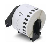 Go Inks Rotolo di etichette compatibili DK-22223 per l'uso con stampanti Brother (etichette: rotolo continuo, dimensioni: 50 mm x 30,48 m)