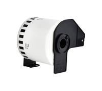 Go Inks Rotolo di etichette di ricambio compatibile DK-44205 per stampanti Brother (etichette: rotolo continuo, dimensioni: 62 mm x 30,48 m)