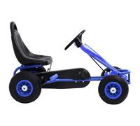 Go Kart a Pedali con Pneumatici Blu,Giochi e giocattoli,Giocattoli cavalcabili,Veicoli a spinta e a pedali-80198