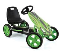 Hauck Veicolo a Pedali Speedster per Bambini 4-8 Anni, fino a 50 kg, Freno a Mano, Sedile Regolabile, Verde