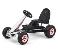 Go-kart a pedali Viper - Bianco-nero