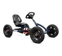 Go-kart con sedile regolabile e pneumatici ad aria Buddy Classic Blue BERG Blu