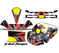 Go Kart da Corsa Grafica Kit Decalcomania Adesivo Per KG Bambino Kripton Tribale
