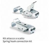 Go Kart KG Spoiler Musetto Anteriore Barra Clip Molla Coppia AT.002 da Corsa