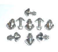 Go Kart Lato Pod Bullone Rondella Solo Dado Kit Titanio Ti GR5 Gara Spec Torx