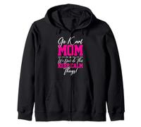 Go Kart Mom Racing - Divertente go-kart Racer Felpa con Cappuccio