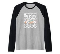 Go Kart o Vai a casa Maglia con Maniche Raglan