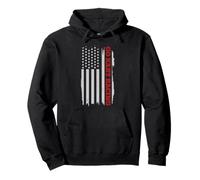 Go Kart Racing Bandiera Americana Patriottica Racer Karting Felpa con Cappuccio