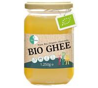Go-Keto BIO Ghee, 1250g | Burro 100% chiarificato, certificato BIO, Ayurveda | perfetto per la dieta cheto | ideale per cuocere e arrostire | Senza lattosio, senza glutine, low carb