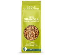 Go-Keto Granola Apple Cinnamon 290 g - Muesli low carb e cheto, con scaglie di cocco, frutta secca, frutta, semi di girasole e semi di zucca, vegano, senza glutine