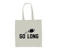 Go Lungo Football Americano - Borsa Tote IN Tela - Ventola Player Squadra