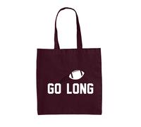 Go Lungo Football Americano - Borsa Tote IN Tela - Ventola Player Squadra
