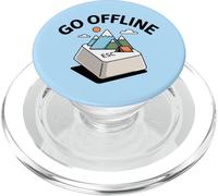 GO OFFLINE Campeggio Escursioni PopSockets PopGrip per MagSafe