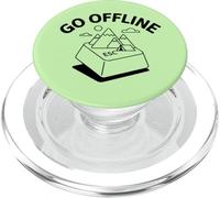 GO OFFLINE Campeggio Escursioni PopSockets PopGrip per MagSafe