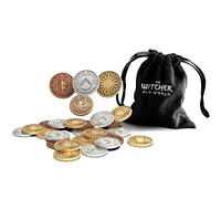 Monete in metallo di qualità premium di The Witcher Old World da 1 a 5 giocatori
