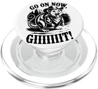 Go On Now Giiiit Lemure Cowboy Umorismo Western Vintage PopSockets PopGrip per MagSafe