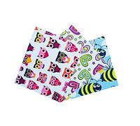 Go Optical Extra Large Microfibra Occhiali Telefono Obiettivo Schermo Panni Carini Animali Gufo Ape & Cuori arcobaleno X 3 XL Microfibra