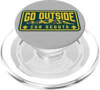 Go Outside! Cub Scouts Mountains Scouting Hiking PopSockets PopGrip per MagSafe