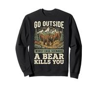 Go Outside Worst Case Scenario A Bear Kills You Felpa