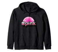 Go Pink Awareness Novelty Graphic Tees & Cool Designs Felpa con Cappuccio