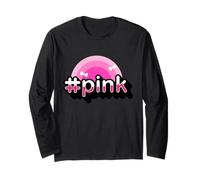 Go Pink Awareness Novelty Graphic Tees & Cool Designs Maglia a Manica