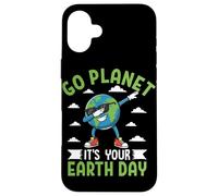Go Planet È la tua Giornata della Terra Custodia per iPhone 16 Plus