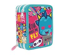 Astuccio triplo love & peace gopop - back to school 2023
