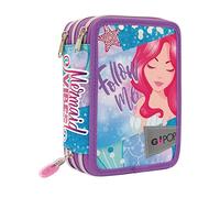 Astuccio Scuola Triplo Mermaid GOPOP Giochi Preziosi Multicolor