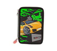 GIOCHI PREZIOSI SCUOLA ASTUCCIO TRIPLO CON 3 ZIP ,GOPOP23 MONSTER TRUCK