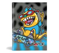 GO POP-Monster Skater Diario Scuola 26/27 Agenda 10 Mesi Datata Elementari