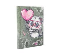 Go Pop - Diario Scuola Femminile 2025-2026, Giornaliero, 10 Mesi, Datato, Agenda Scolastica, Copertina Rigida, 14,2 x 20 Cm, Modello Panderful