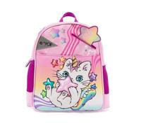 Go Pop - Zainetto Asilo Meowcorn Con Ampio Comparto Centrale, Tirazip Personalizzato, Spallacci Imbottiti E Maniglia Dim. 25,5 X 34,5X11,5 Cm