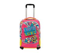 Go Pop - Zaino con Trolley femminile - 3 Grafiche Frontali Intercambiabili e Pop-Up, 2 Scomparti con cerniera, Spallacci Imbottiti, adatto alla scuola primaria, 34 l x 47 h x 23 p - 36 litri
