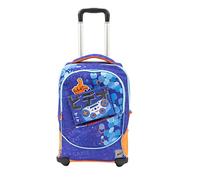 Go Pop - Zaino con Trolley maschile - 3 Grafiche Frontali Intercambiabili e Pop-Up, 2 Scomparti con cerniera, Spallacci Imbottiti, adatto alla scuola primaria, 34 l x 47 h x 23 p - 36 litri