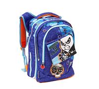 Go Pop - Zaino Estensibile - con 3 Grafiche Frontali Intercambiabili e Pop-Up, 3 Scomparti con cerniera, Schienale e Spallacci Imbottiti, adatto alla scuola primaria, 31 l x43 h x17,5 p cm