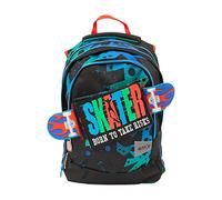Go Pop - Zaino Estensibile - con 3 Grafiche Frontali Intercambiabili e Pop-Up, 3 Scomparti con cerniera, Schienale e Spallacci Imbottiti, adatto alla scuola primaria, 31 l x43 h x17,5 p cm