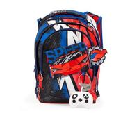 GO POP Zaino Estensibile Round Per Bambini, 3 Scomparti E Tasche Interne, Schienale E Spallacci Imbottiti, Con Fascia Personalizzata E Pop Up, Per Scuole Elementari e Medie