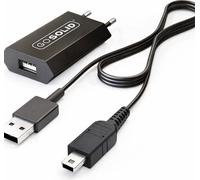 GO SOLID! Caricabatterie compatibile con Texas Instruments TI 84 Plus CE-T Python Edition