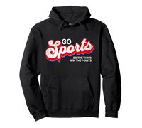 Go Sports Do The Thing Vinci i Punti, Yay Go Sports Team Felpa con Cappuccio