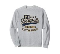 Go Sportsball Do The Thing Vincere I Punti Blu Divertente Sport Felpa
