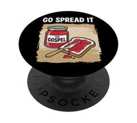 Go Spread It The Gospel PopSockets PopGrip Adesivo