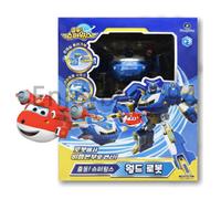Go Super Wings World Robot TV animazione Transform Robot Flight 2type giocatt...