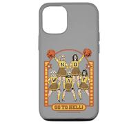 Go to Hell! Skull Cheerleader Retro Funny Adult Humor Custodia per iPhone 12/12 Pro