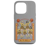 Go to Hell! Skull Cheerleader Retro Funny Adult Humor Custodia per iPhone 13 Pro